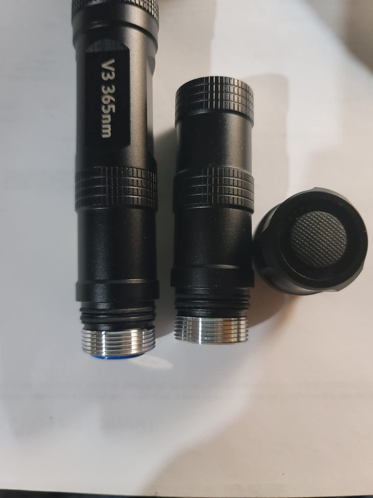 uvBeast V3 365nm Black Light UV Flashlight, High Power and Long Range | High Definition Ultraviolet, Professional Grade Beam, Commercial Use, USA Stock, Engineered by uvBeast customer photo 2