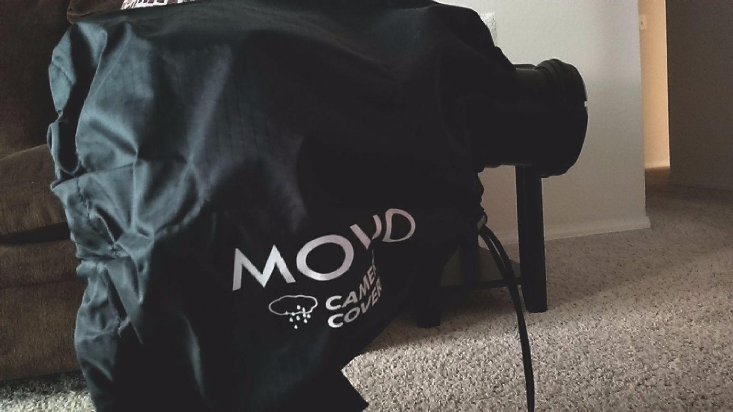 Movo CRC11 Camera Rain Coat Rain Cover for DSLR Cameras and Mirrorless Cameras and Lens (Junior Size: 11