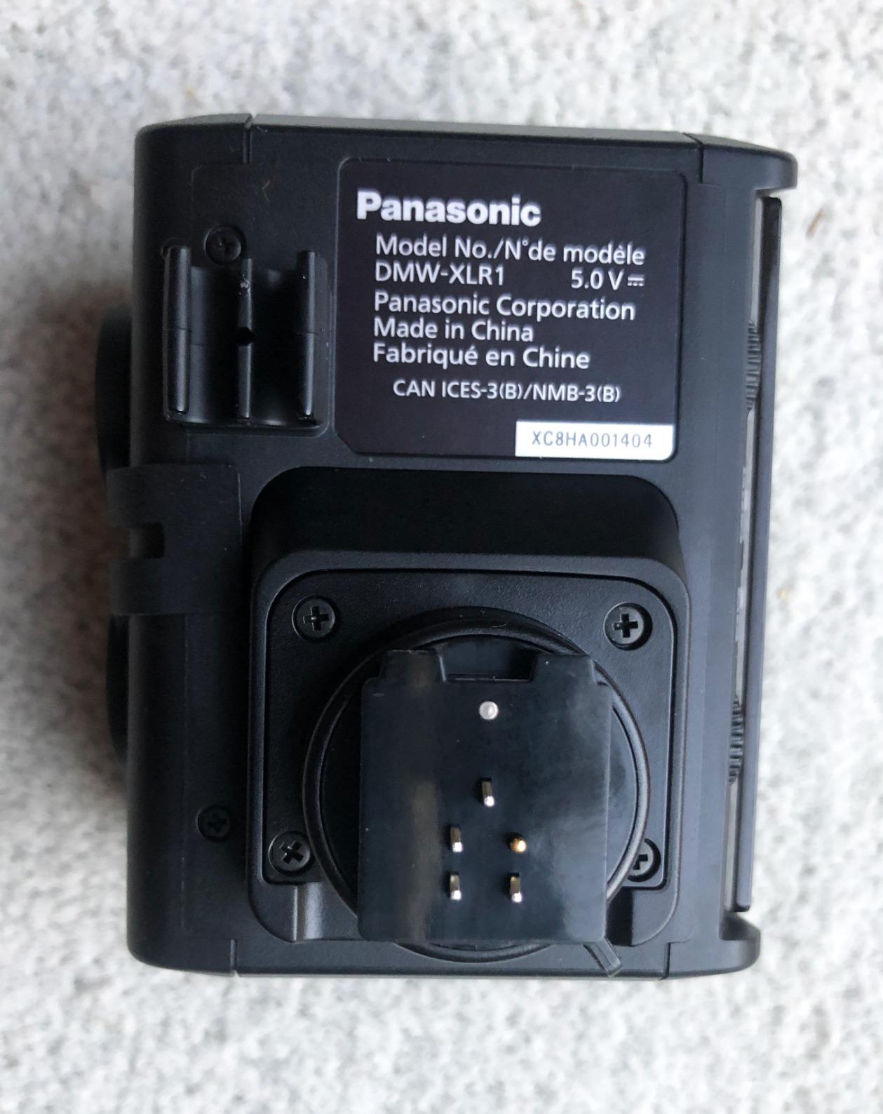Panasonic Professional XLR Audio Video Microphone Adaptor with 2 XLR Terminals - DMW-XLR1 - Compatible with LUMIX GH5, GH5S, S1 and S1R customer photo 2
