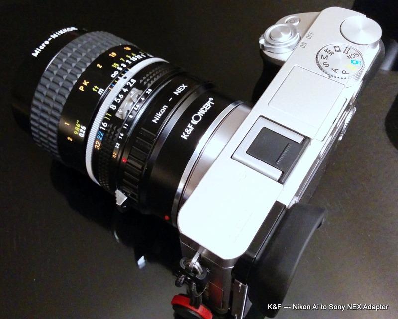 K&F Concept Lens Mount Adapter Compatible with Nikon G AF-S F AIS AI Nikkor F Mount G-Type D/SLR Lens to Sony Alpha E-Mount NEX Camera customer photo 1