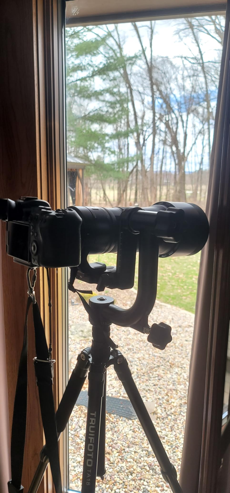 Andoer Heavy Duty Gimbal Head Tripod Head with Arca Swiss Quick Release Plate customer photo 1