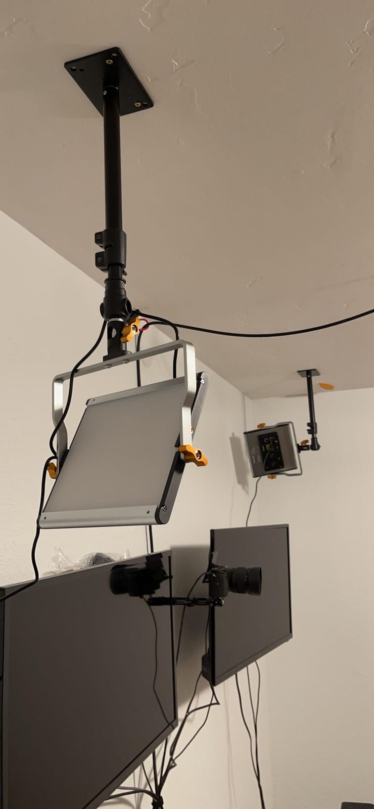 Thinvik Photography Studio Camera Stand, Lighting Wall Ceiling Mount Boom Arm for Video Monolight, Reflector, Overhead Vertical Horizontal Mounting - Aluminum Alloy Stands for Photographic Apparatus customer photo 2