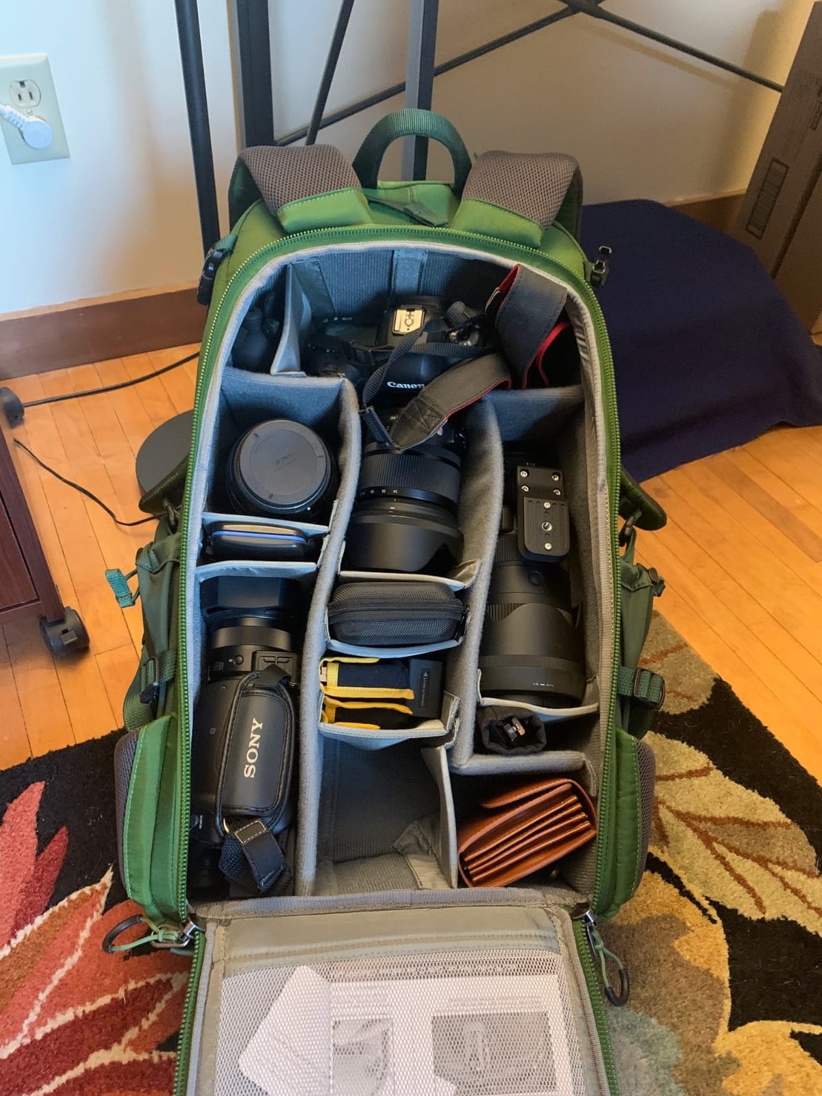 MindShift Gear BackLight 36L Outdoor Adventure Camera Daypack (Woodland Green) customer photo 2