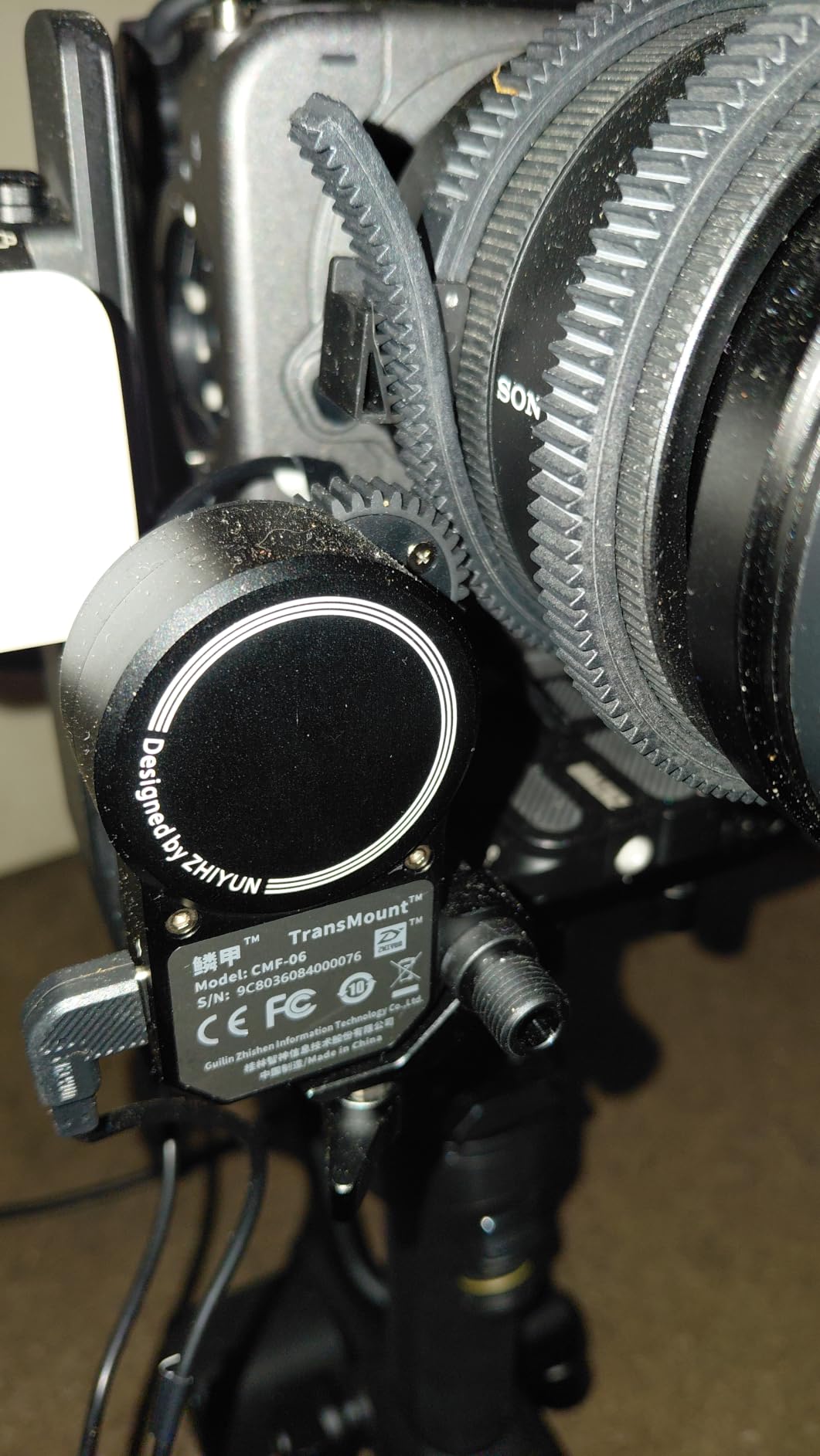 Zhiyun CMF-06 TransMount Servo Follow Focus/Zoom Controller for Zhiyun Weebill 3S/ Weebill 3SE/WEEBILL S/Crane 3/Crane 3S/ Crane 2S Gimbal Handheld Stabilizer customer photo 1