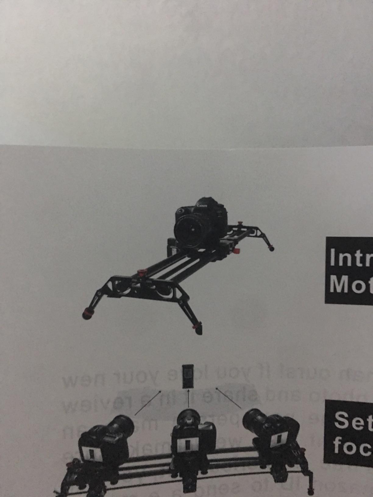 Camera Slider Track Dolly Slider Rail System with Motorized Time Lapse and Video Shot Follow Focus Shot and 120 Degree Panoramic Shooting 31