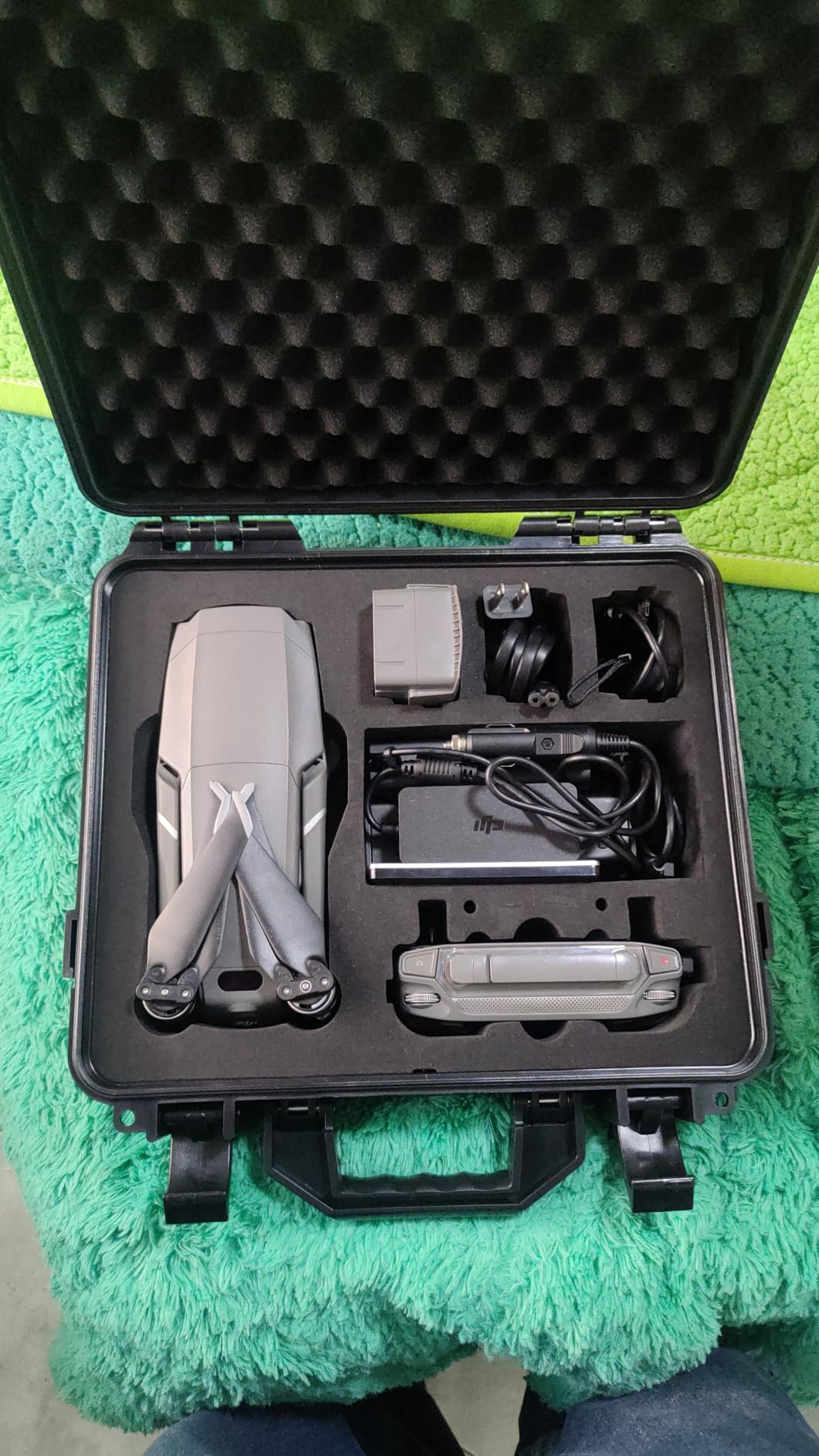 Smatree 13.4L Waterproof Hard Carrying Case for DJI Mavic 2 Pro | for DJI Mavic 2 Zoom Fly More Combo (Upgrade Edition), for DJI Mavic 2 Pro/Zoom and Accessories (Not fit for Smart Controller) customer photo 2