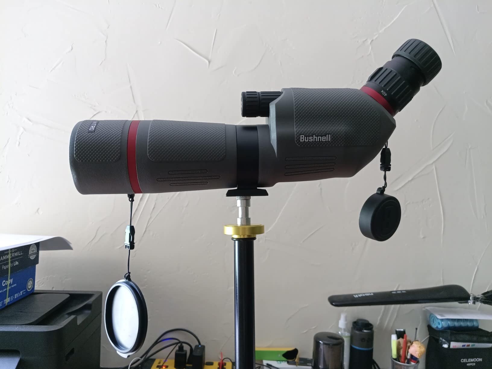 Bushnell Nitro 20-60x65 Hunting, Long Range Spotting Scope, Fully Multi-Coated, ED Prime Objective, IPX7 Waterproof customer photo 1