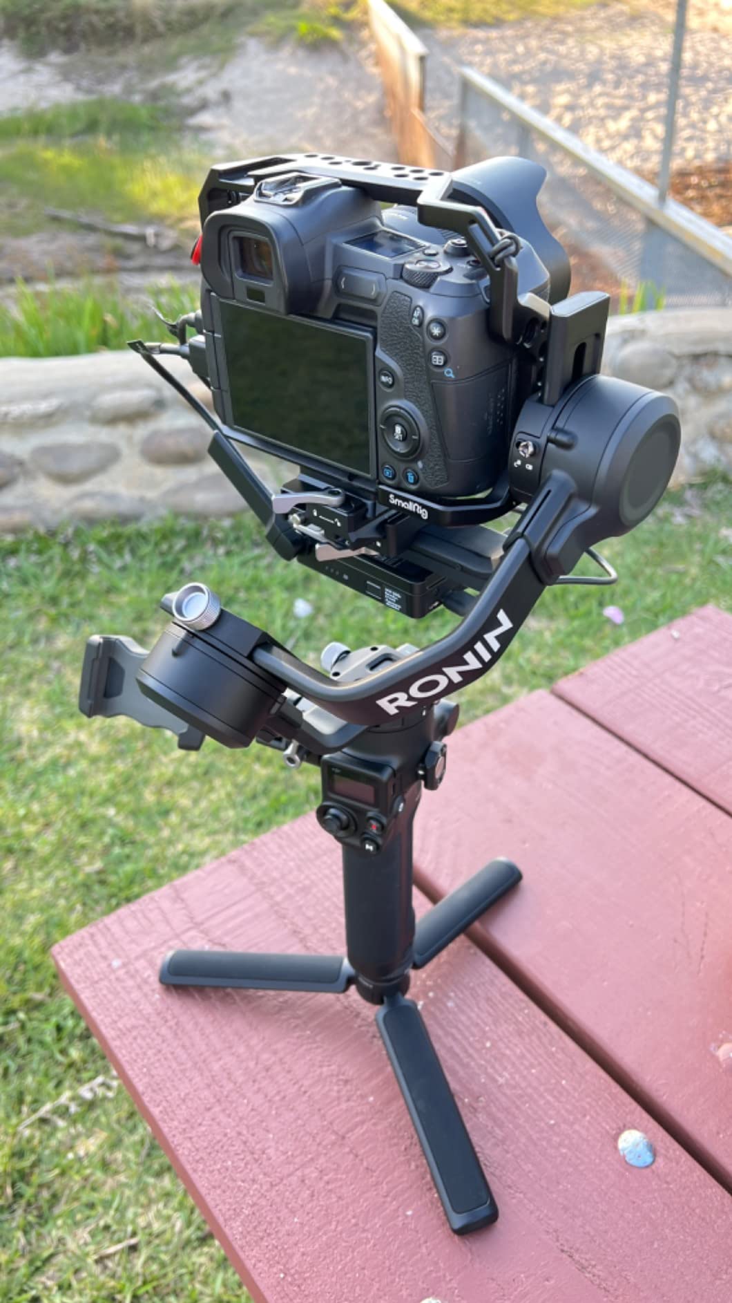 DJI RSC 2 Pro Combo - 3-Axis Gimbal Stabilizer for DSLR and Mirrorless Camera, Nikon Sony Panasonic Canon Fujifilm, 3kg Payload, Image Transmission, Focus Motor customer photo 2