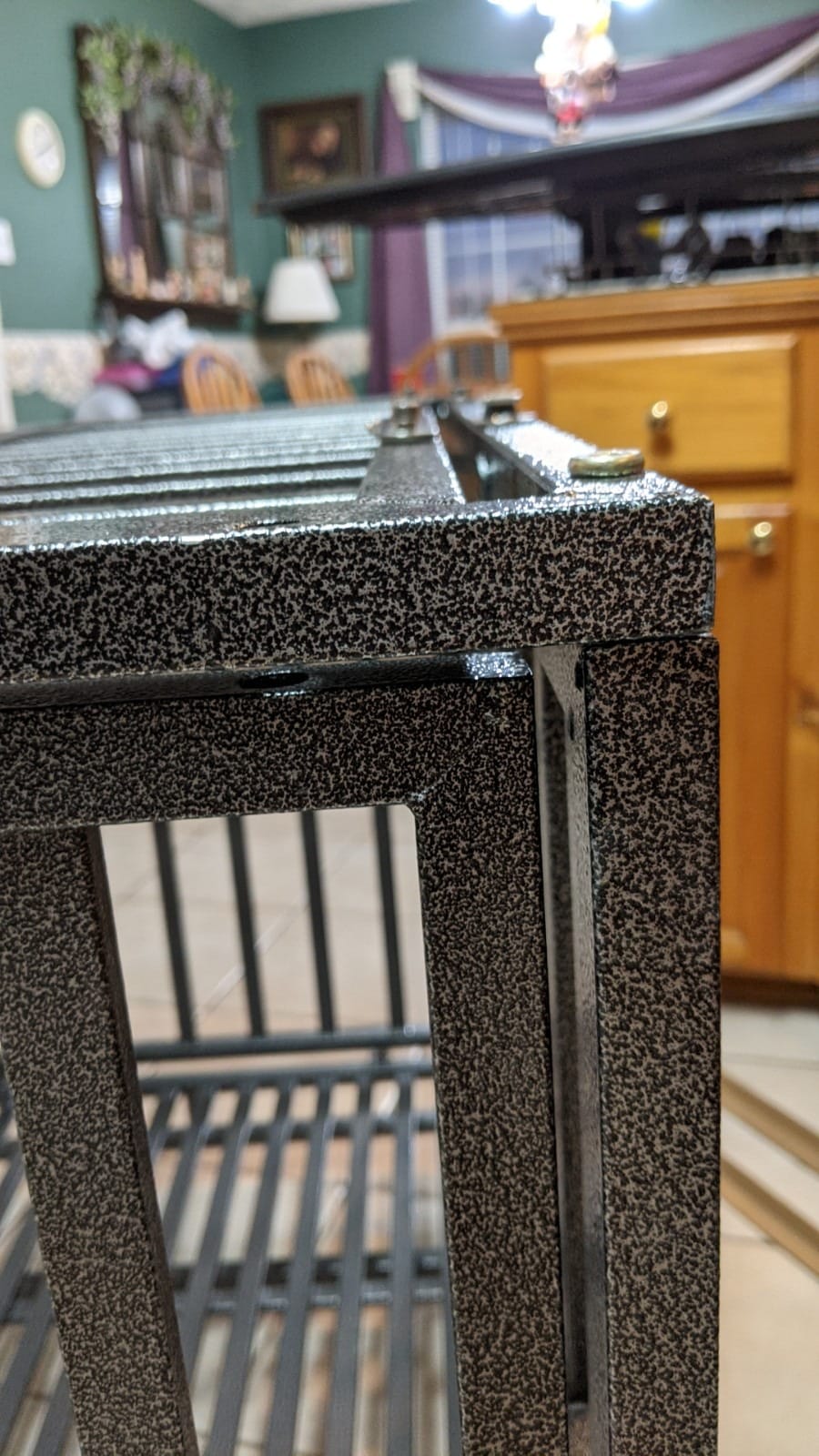 LUCKUP 38 Inch Heavy Duty Dog Cage Metal Kennel and Crate for Large Dogs,Easy to Assemble Pet Playpen with Four Wheels,Black … … customer photo 1