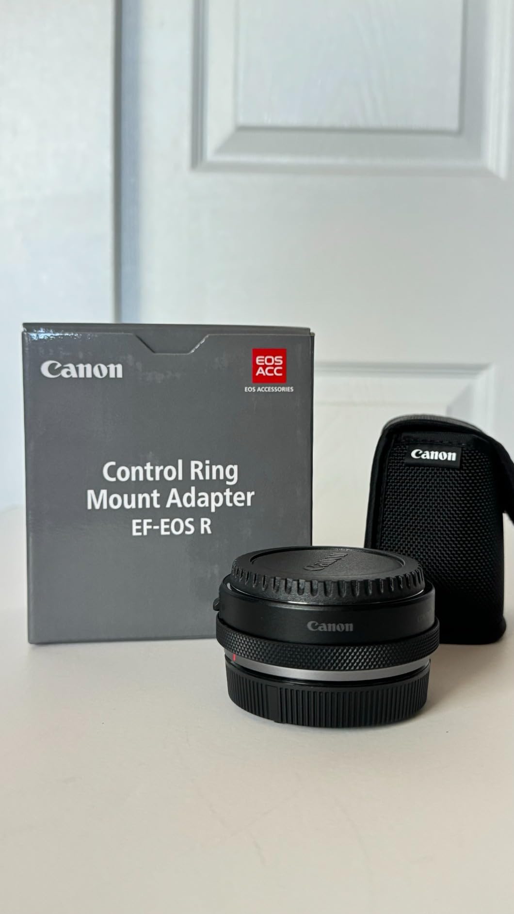Canon Mount Adapter EF - EOS R, Compatible with EOS RP, EOS R, EOS R6, EOS R5 | Use Ef and Ef-S Lenses on Eos R Cameras, Built-in Control Ring, Dust- and Water-Resistant, Metal Mounts, ~130 G customer photo 1