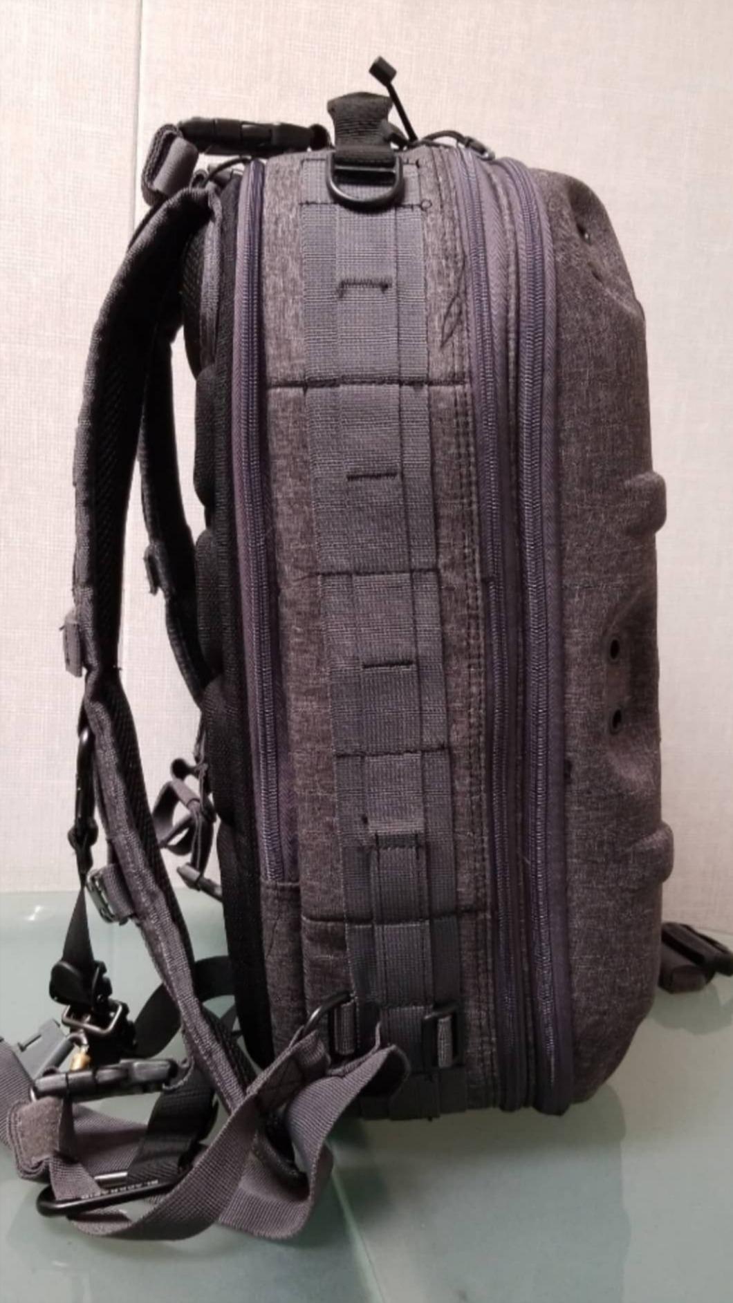 Hazard 4 Pillbox Impact-Resistant Hardshell Camera & Drone Backpack with External Mounting System for Photographers, Content Creators & Drone Pilots - Grayman customer photo 2