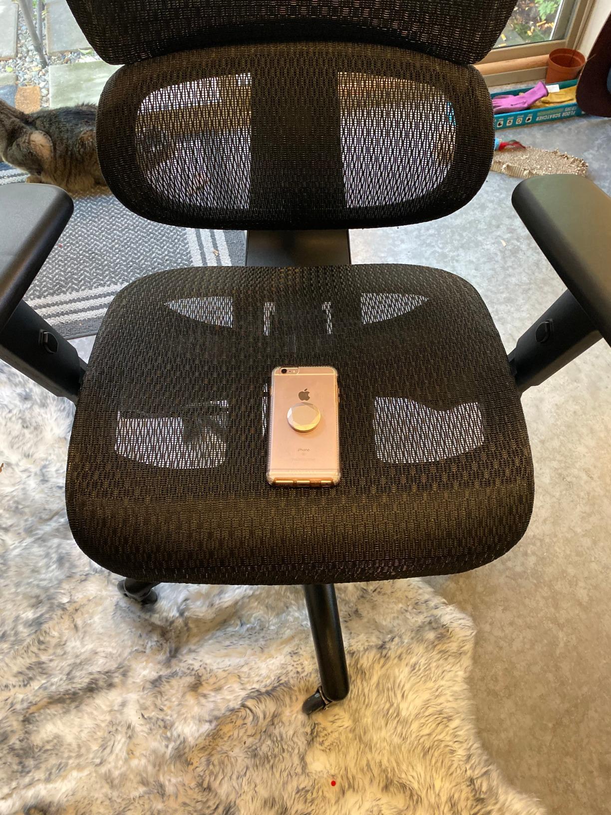 Nouhaus Ergo3D Ergonomic Office Chair with Dynamic Lumbar Support, Grey | High Back, Mesh Home Office Desk Chairs with 4D Armrests, Adjustable Headrest, Aluminum Base, BIFMA, SGS, 2 Sets of Wheels customer photo 1