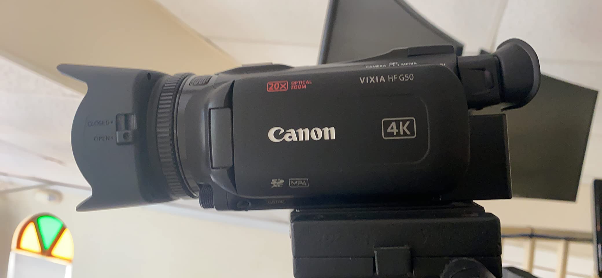 Canon VIXIA HF G50 4K30P Camcorder, Black customer photo 1