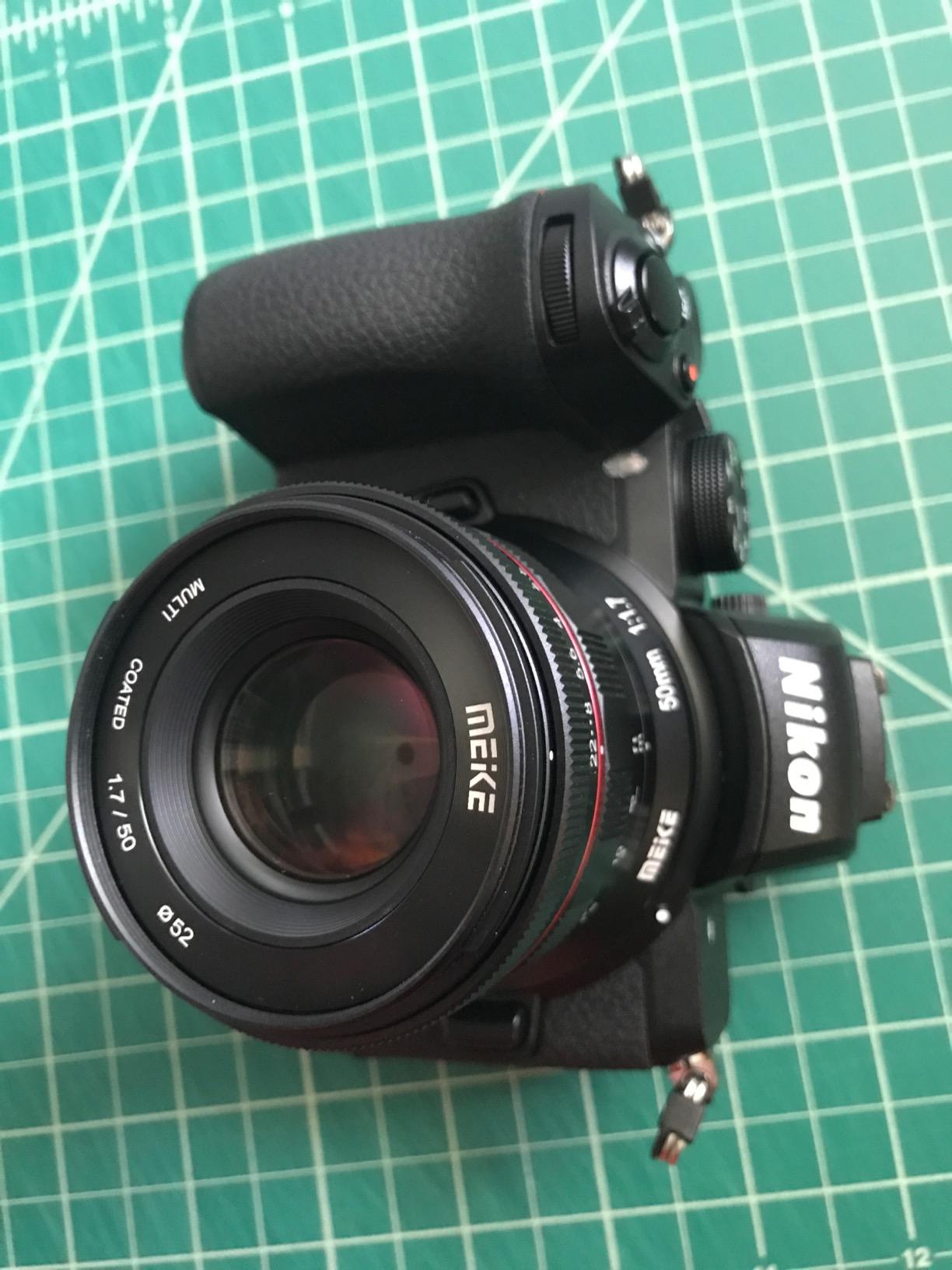 Meike 50mm F1.7 Full Frame Manual Focus Lens for Nikon Z Mount Cameras | For Z Series Full Frame Z5 Z6 Z7 Z6II Z7II Z8 customer photo 2