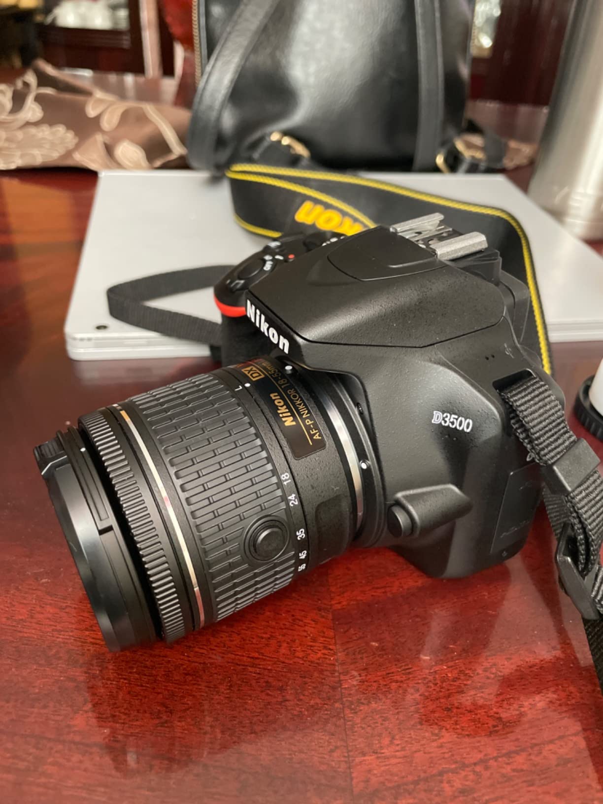 Nikon D3500 24.2MP DSLR Camera with AF-P DX NIKKOR 18-55mm f/3.5-5.6G VR Lens (1590B) - (Renewed) customer photo 2