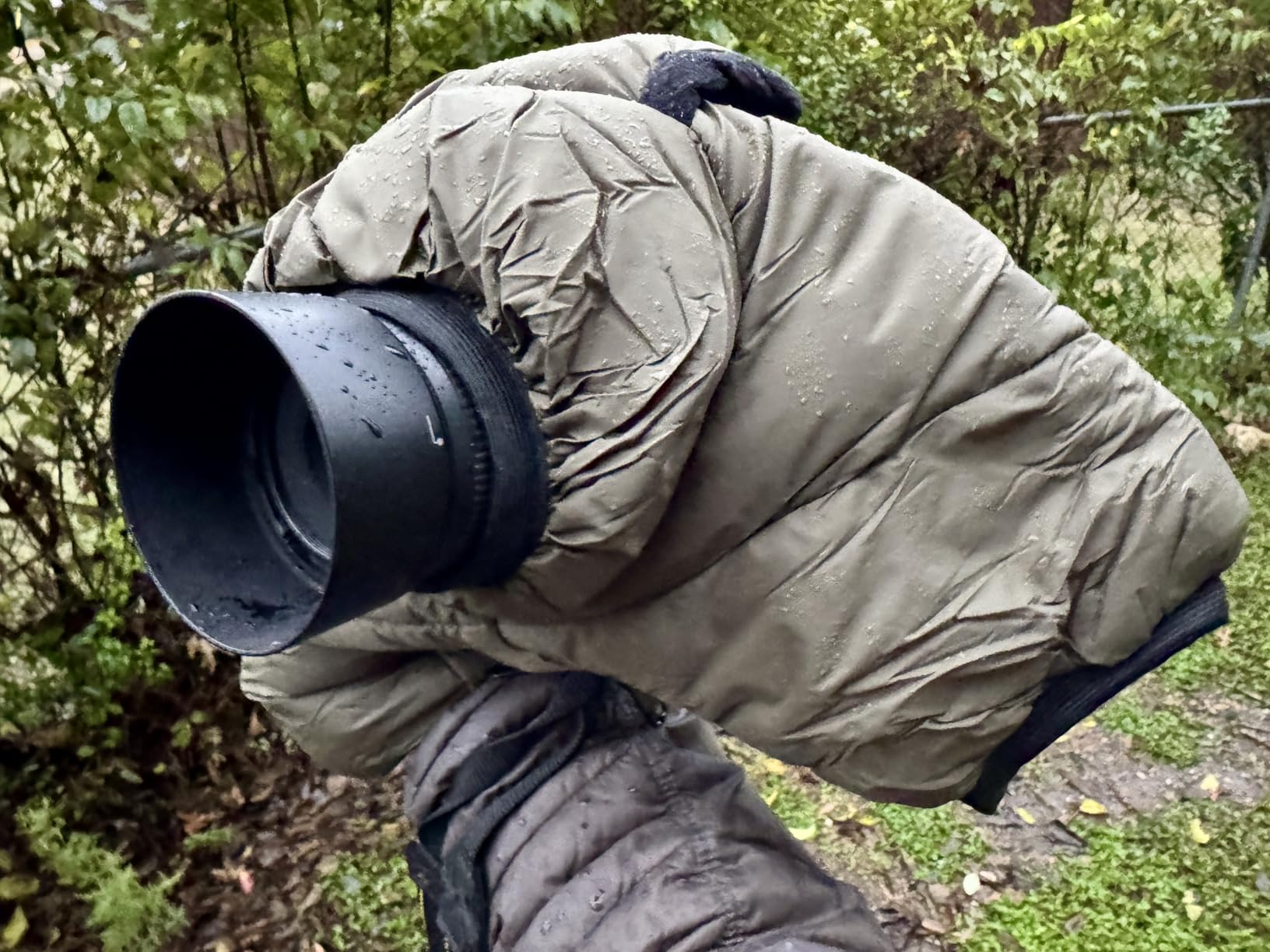 Water-Resistant Rain Cover Protector for DSLR Cameras for Outdoor Photography customer photo 2