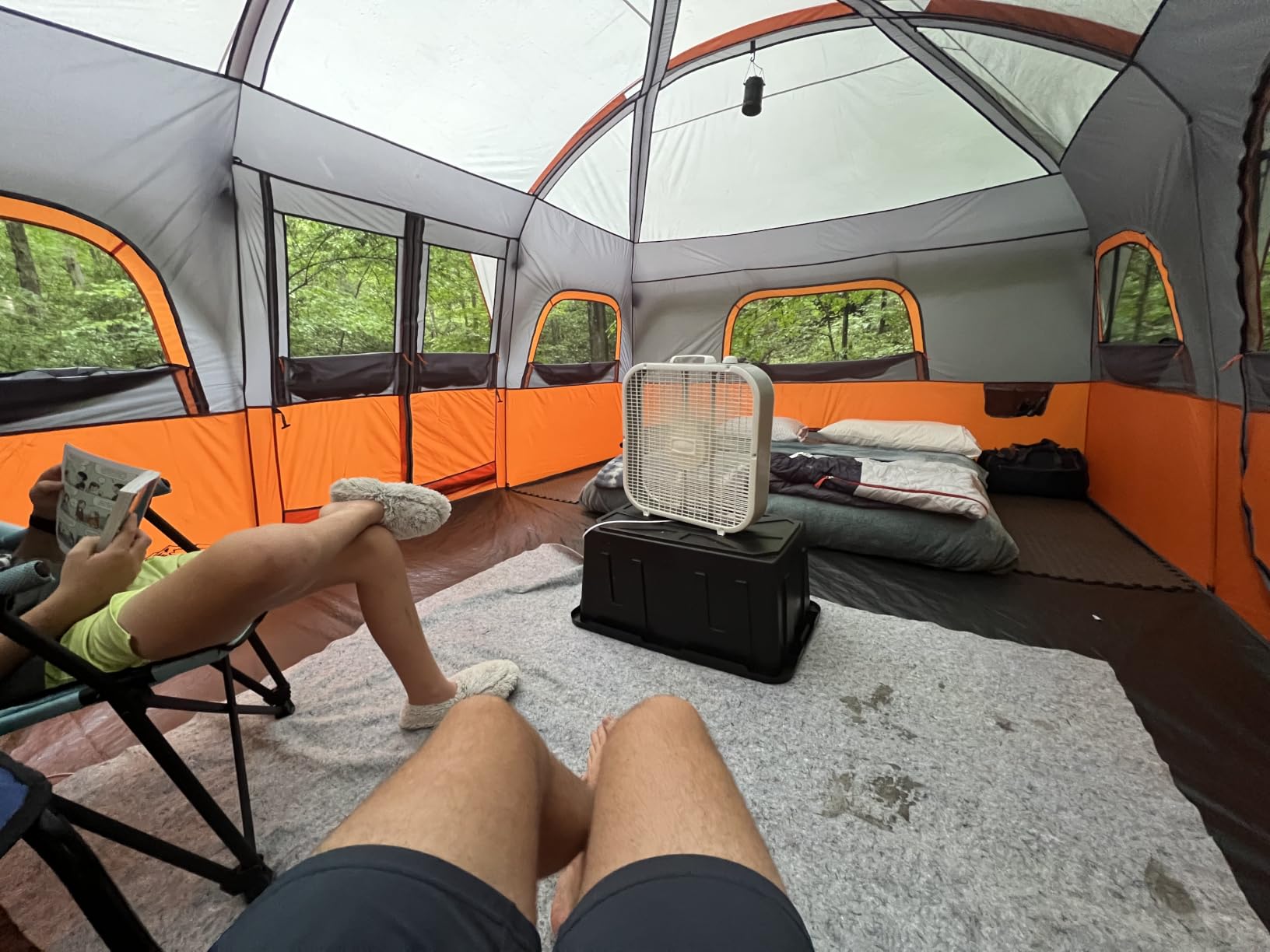 CORE Tent for Family Camping | 10 Person / 11 Person / 12 Person Large Multi Room Cabin Tents for Car Camping & Outdoor Adventures customer photo 1