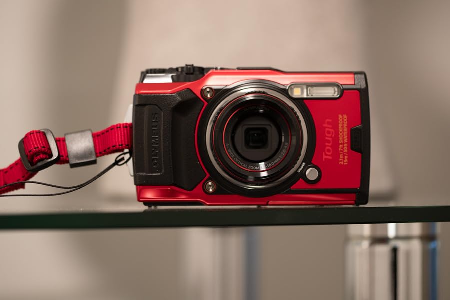 OM SYSTEM Olympus TG-6 Red Underwater Camera, Waterproof, Freeze Proof, High Resolution Bright, 4K Video 44x Macro Shooting customer photo 2