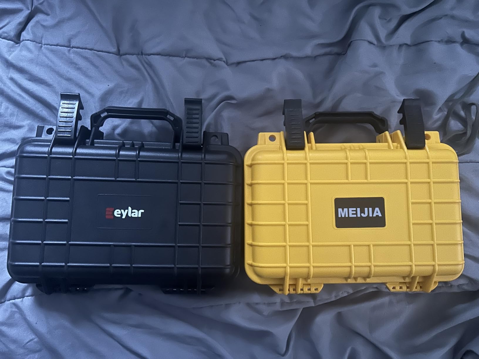 MEIJIA Portable All Weather Waterproof Protective Hard Case, Small Camera Case,Dry Case with Customizable Foam,Fit Use of Drones, Camera,Equipments, 11.65