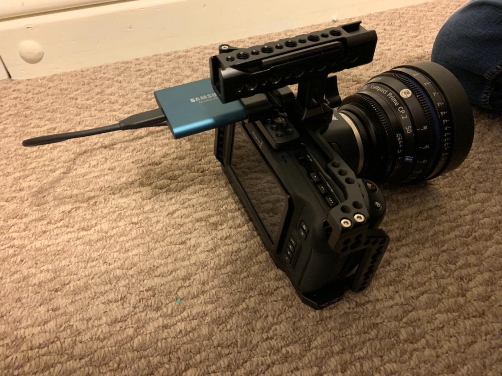 Camera Cage Kit for Blackmagic Design Pocket Cinema Camera 4K & 6K customer photo 1