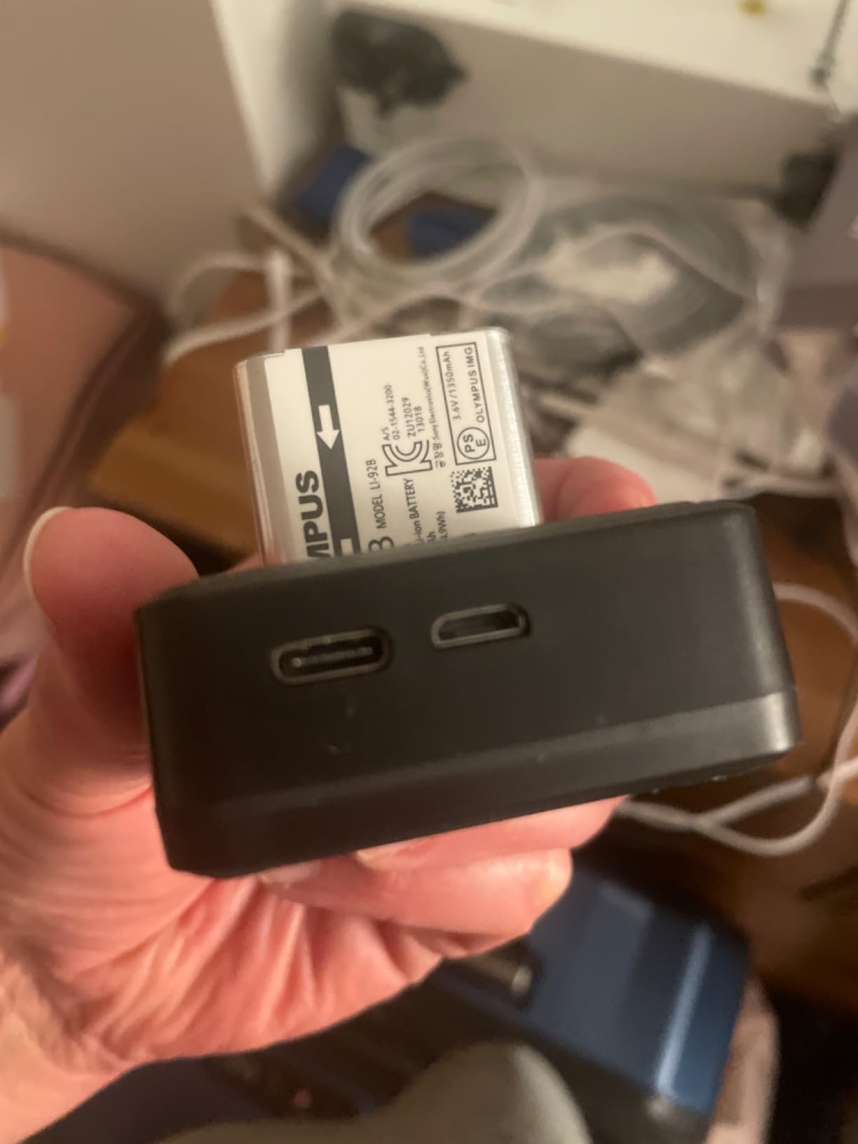 Tectra 3-Pack Li-90B Li-92B DB-110 Battery + Charger for Olympus Tough TG-7, TG-6, TG-5, TG-Tracker, SH-1, SH-2, TG-1 iHS, TG-3, TG-4 customer photo 1