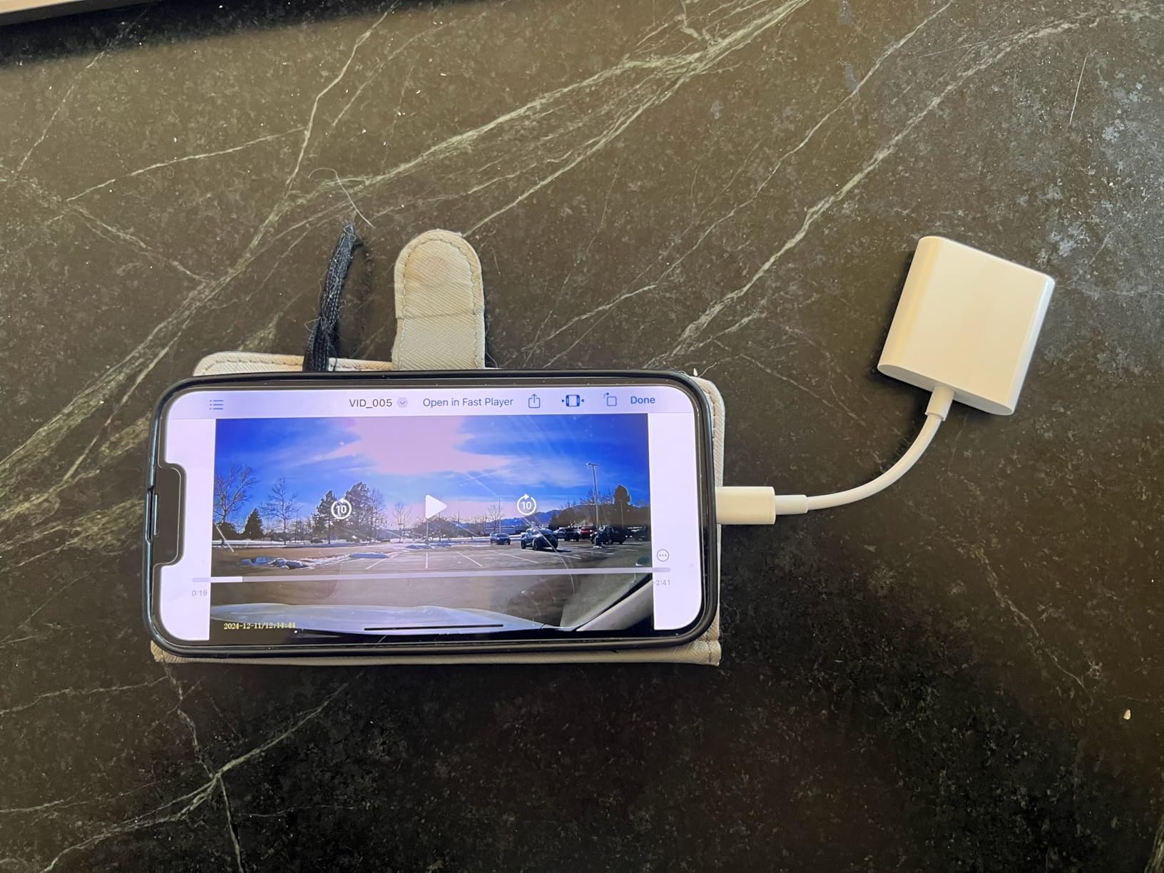 SD Card Reader for iPhone iPad Camera with USB C, Dual Card Slot USB 3.0 Memory Card Reader Supports SD/TF Card Trail Camera Viewer SD Card Adapter Portable Micro SD Card Reader Parallel Port Cards customer photo 1