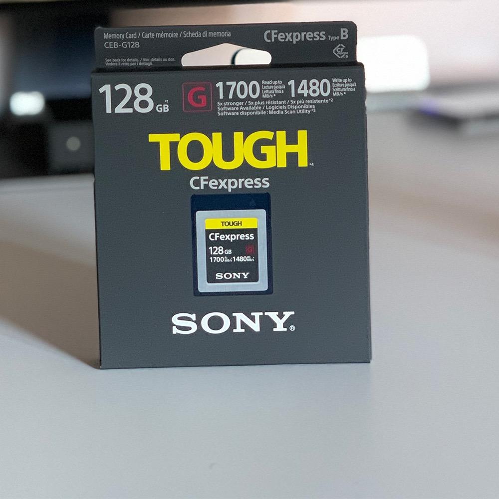 Sony 128GB CFexpress TOUGH Memory Card customer photo 1