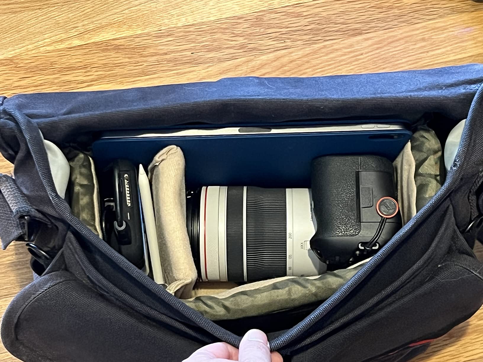 G-raphy Camera Insert Bag Case Camera Divider Inserts for Backpack DSLR Organizer Portable for DSLR SLR Cameras, Lenses, Flashes- Make Your Own Camera Bag customer photo 2