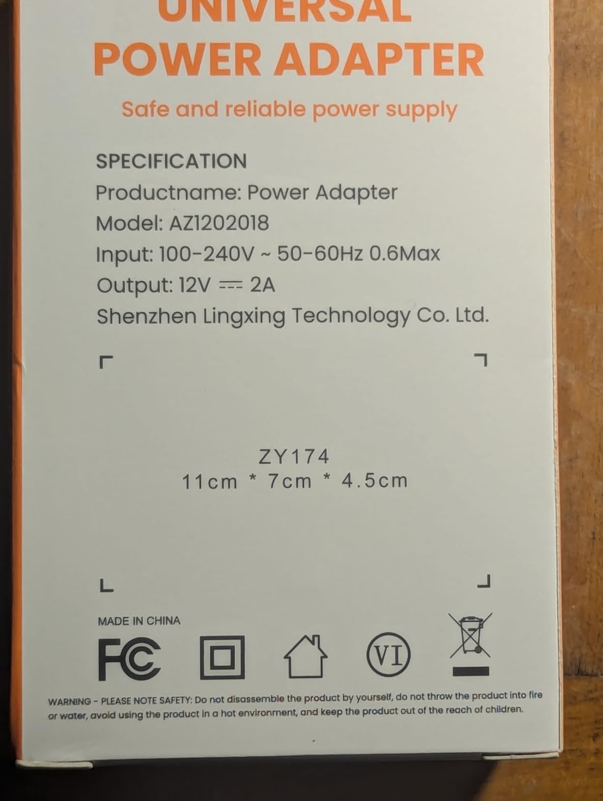 12V 2A Power Supply AC Adapter Replacement with 8 Tips, Regulated 12 Volts 2000mA Cord Charger for LED Strip Light, CCTV Camera, GPS, Webcam, Router, BT Speaker DC12V Transformer (6ft) customer photo 2