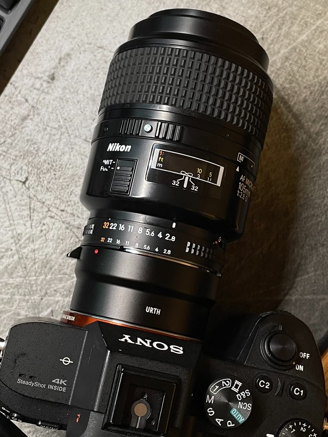 Urth Lens Mount Adapter (Manual): Compatible with Nikon F Lens to Sony E Camera Body customer photo 1