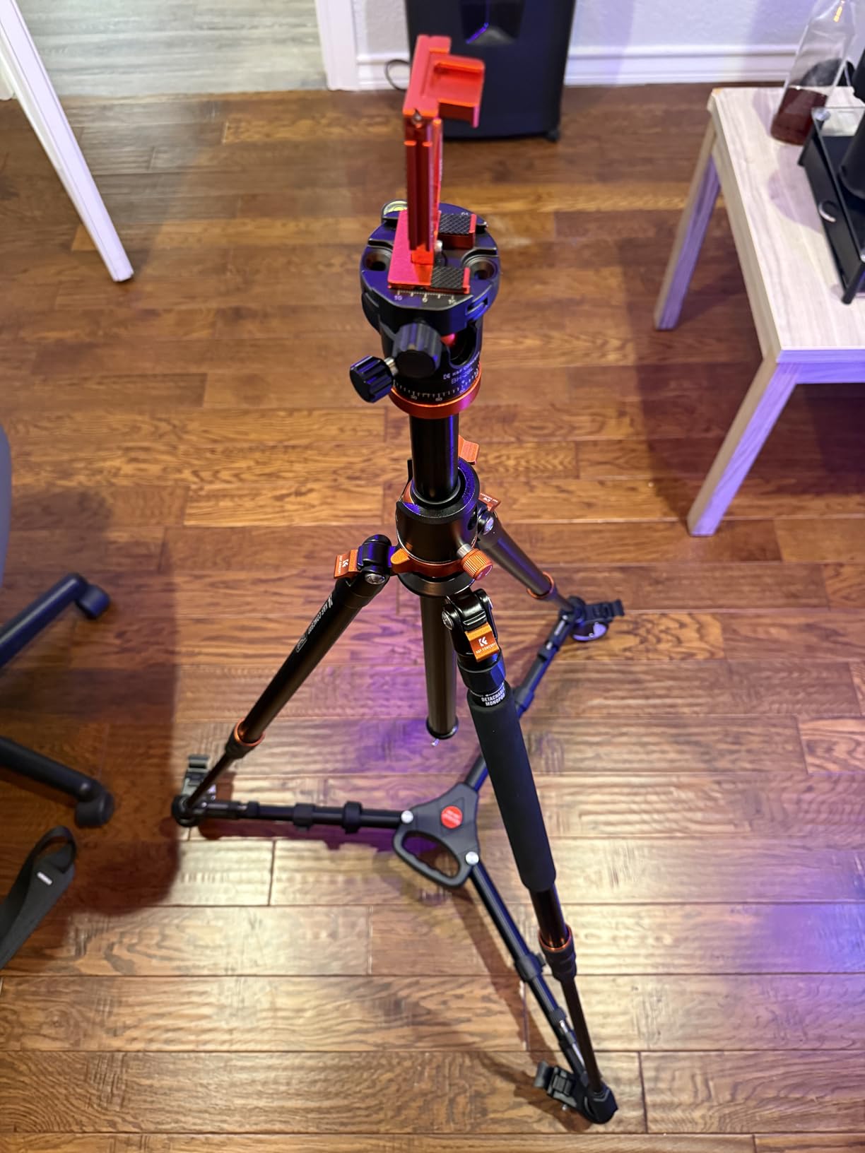 K&F CONCEPT 94 Inch Camera Tripods 4 Section Ultra High Aluminum Professional Detachable Monopod Tripod with 360 Degree Ball Head Quick Release Plate for DSLR SLR Cameras T254A8+BH-28L (SA254T1) customer photo 2