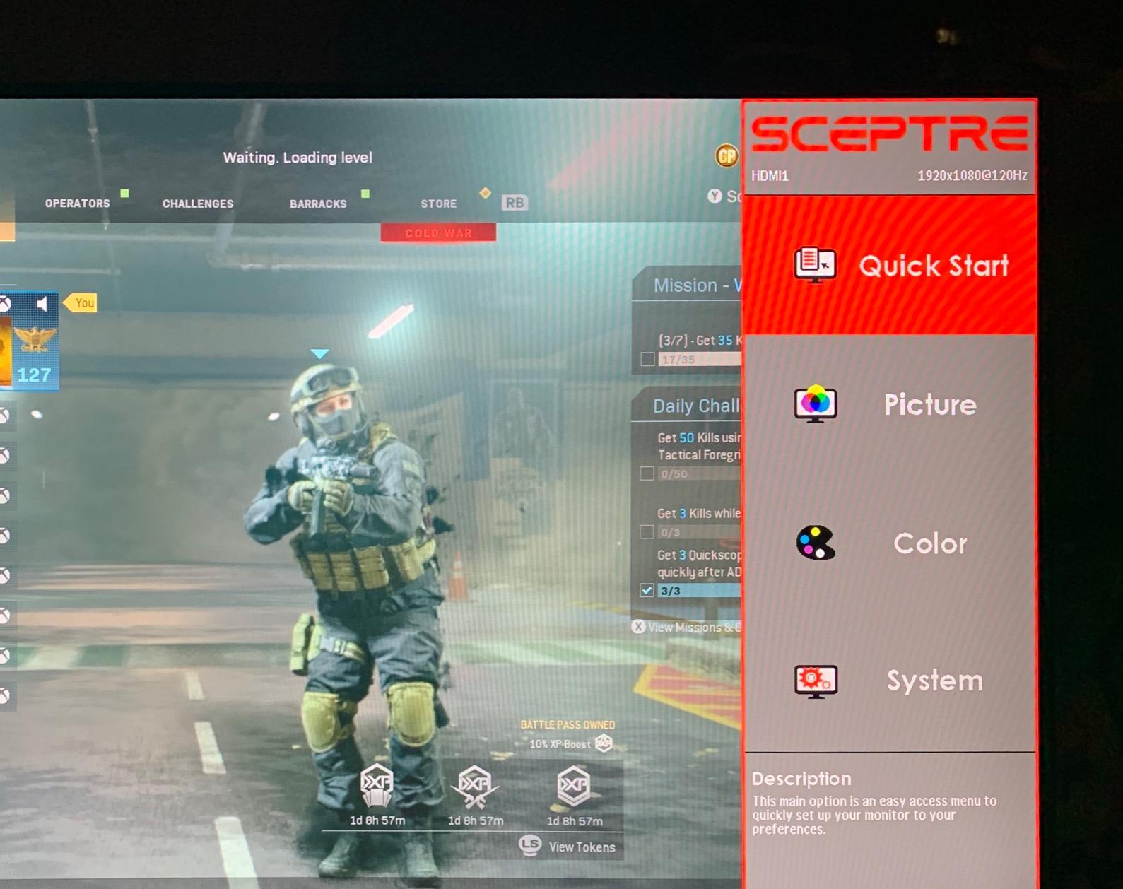 Sceptre IPS 24 Gaming Monitor 165Hz 144Hz Full HD (1920 x 1080) FreeSync Eye Care FPS RTS DisplayPort HDMI Build-in Speakers, Machine Black 2020 (E248B-FPT168) customer photo 2