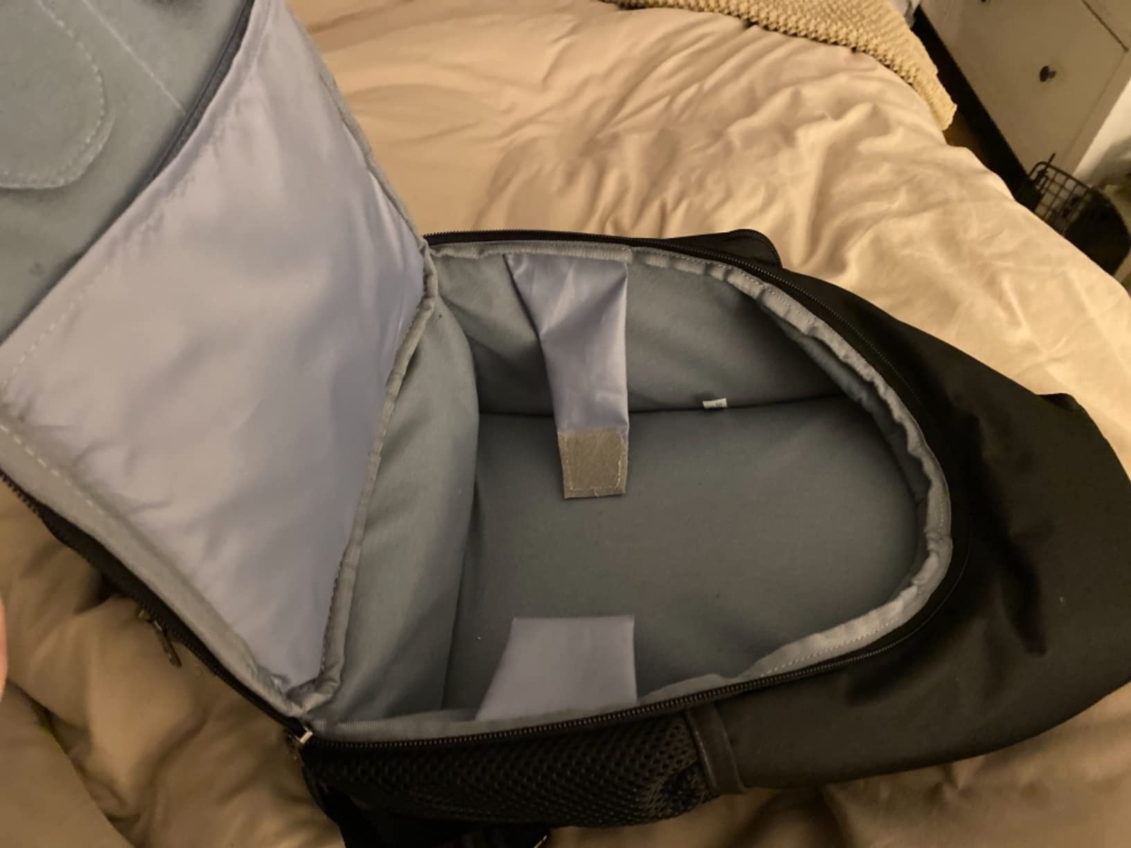 MOSISO Camera Bag Sling Backpack, Full Open Camera Case, Black customer photo 2