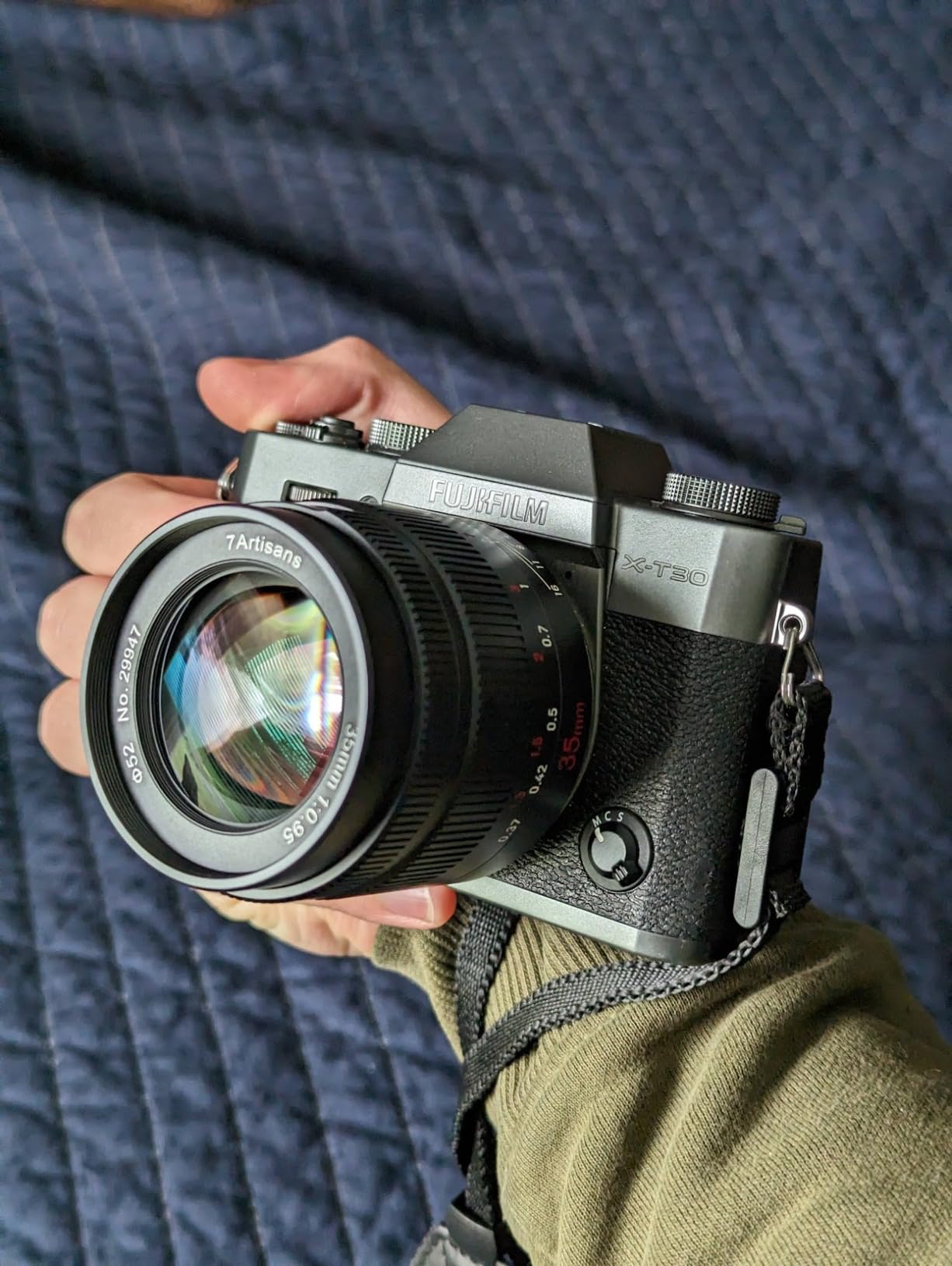 7Artisans 35mm f0.95 Large Aperture APS-C Mirrorless Cameras Lens Compact for Fuji X-T1 X-T2 X-T3 X-T20 X-T30 X-E1 X-E2 X-E3 customer photo 2
