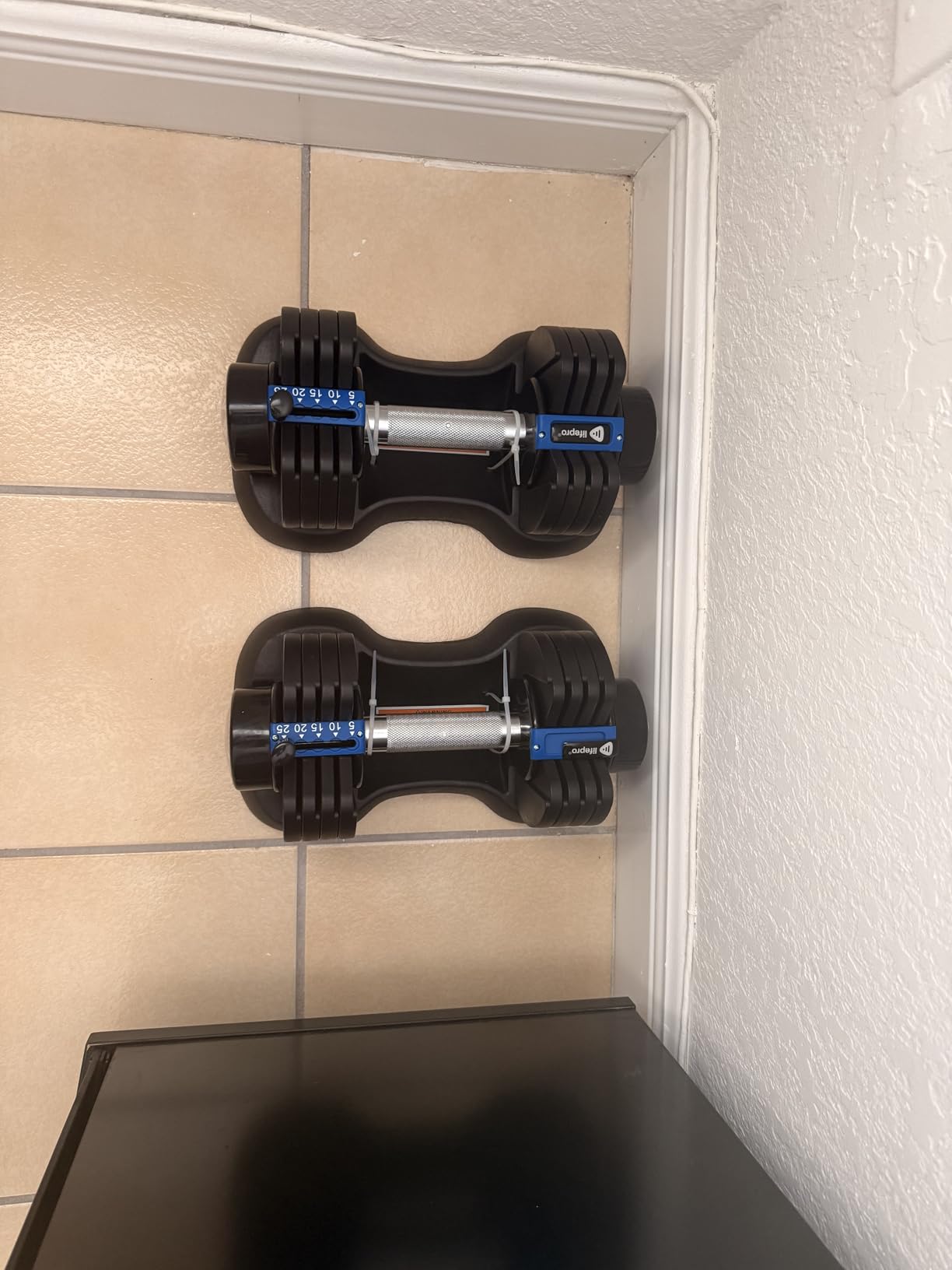 Lifepro Adjustable Dumbbells & Weights for Home Gym, Quick-Adjust customer photo 1