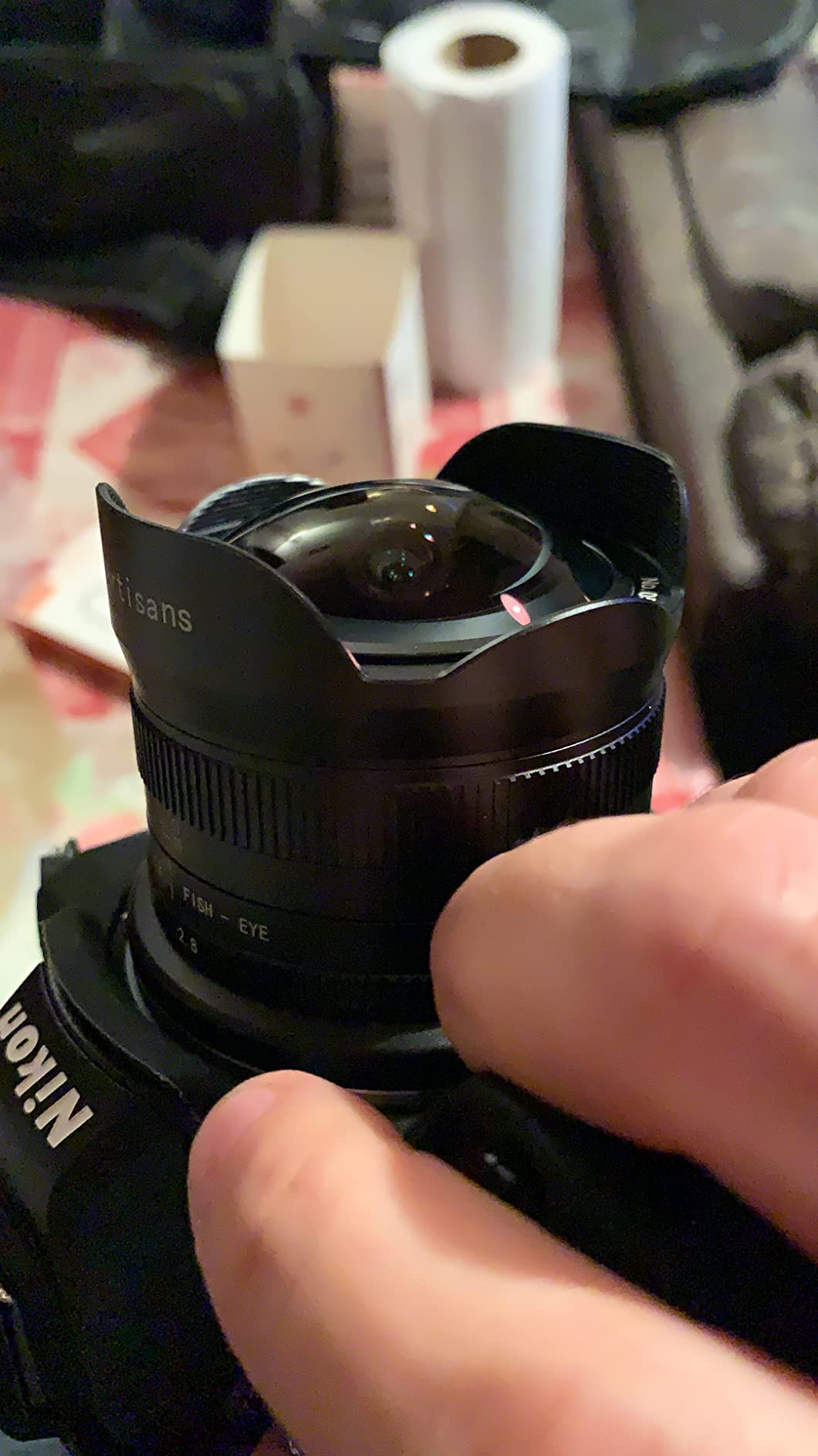 7artisans 7.5mm f2.8 Mark II APS-C Fisheye Wide Angle Manual Fixed Lens for Nikon Z Mirrorless Camera Z6 Z7 Z50 customer photo 2