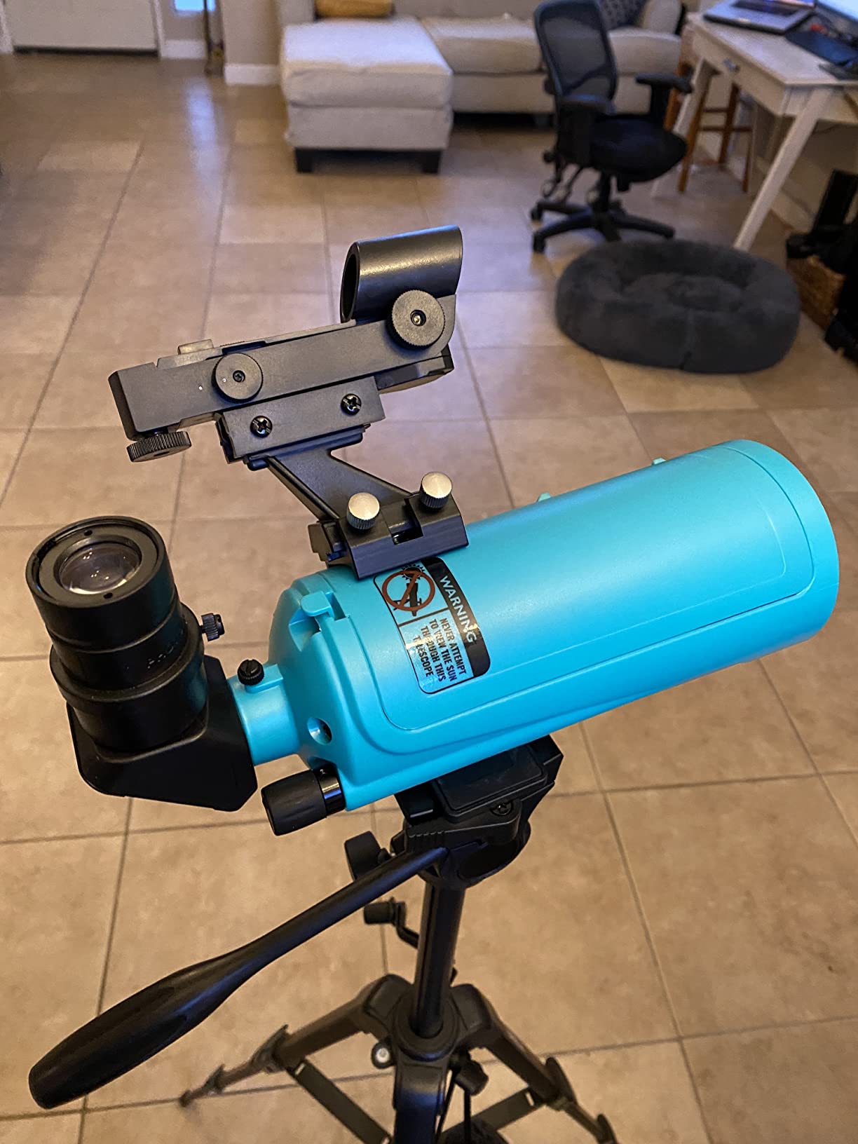 Brightness Red Dot Finderscope, Star Pointer Viewfinder Astronomical Telescope Accessories with Slide-in Bracket customer photo 1