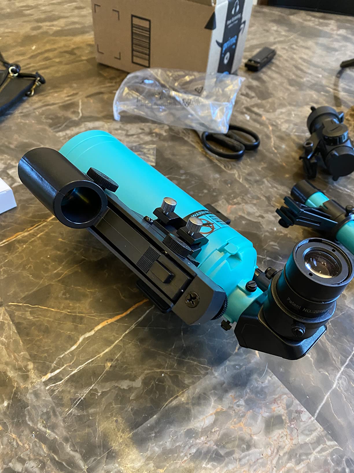 Brightness Red Dot Finderscope, Star Pointer Viewfinder Astronomical Telescope Accessories with Slide-in Bracket customer photo 2