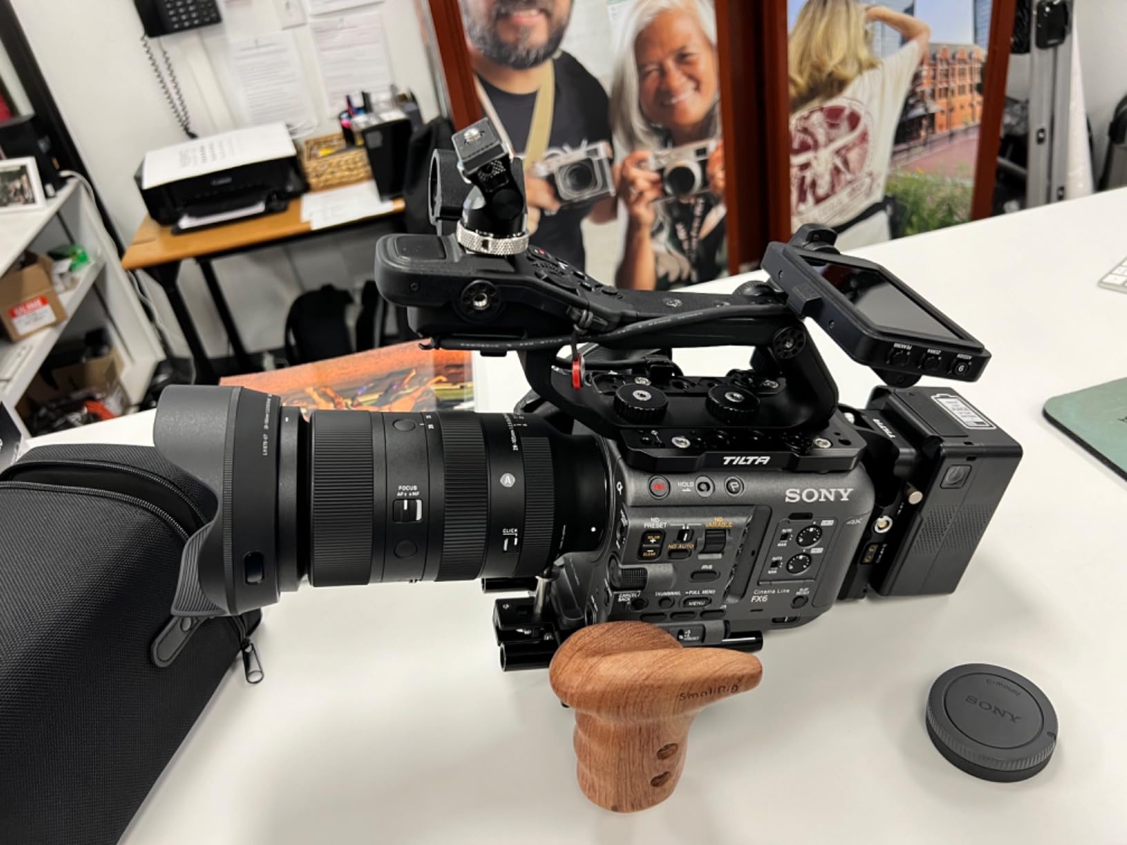 Tilta Camera Cage Basic Kit Compatible with Sony FX6 Without Battery Plate | ARRI Rosettes | 15mm Rod Support | Multi-Functional Top Plate | Quick Release Baseplate | Accessory Mounting customer photo 2