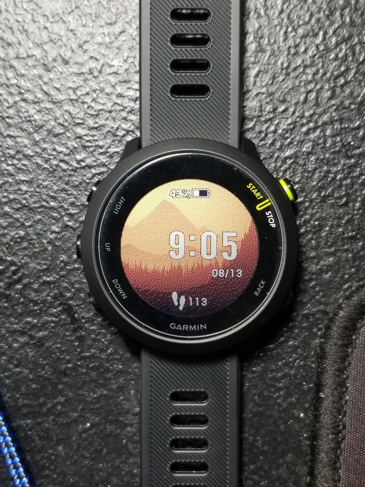 Garmin Forerunner 55, GPS Running Watch with Daily Suggested Workouts, Up to 2 Weeks of Battery Life, Black - 010-02562-00 customer photo 1