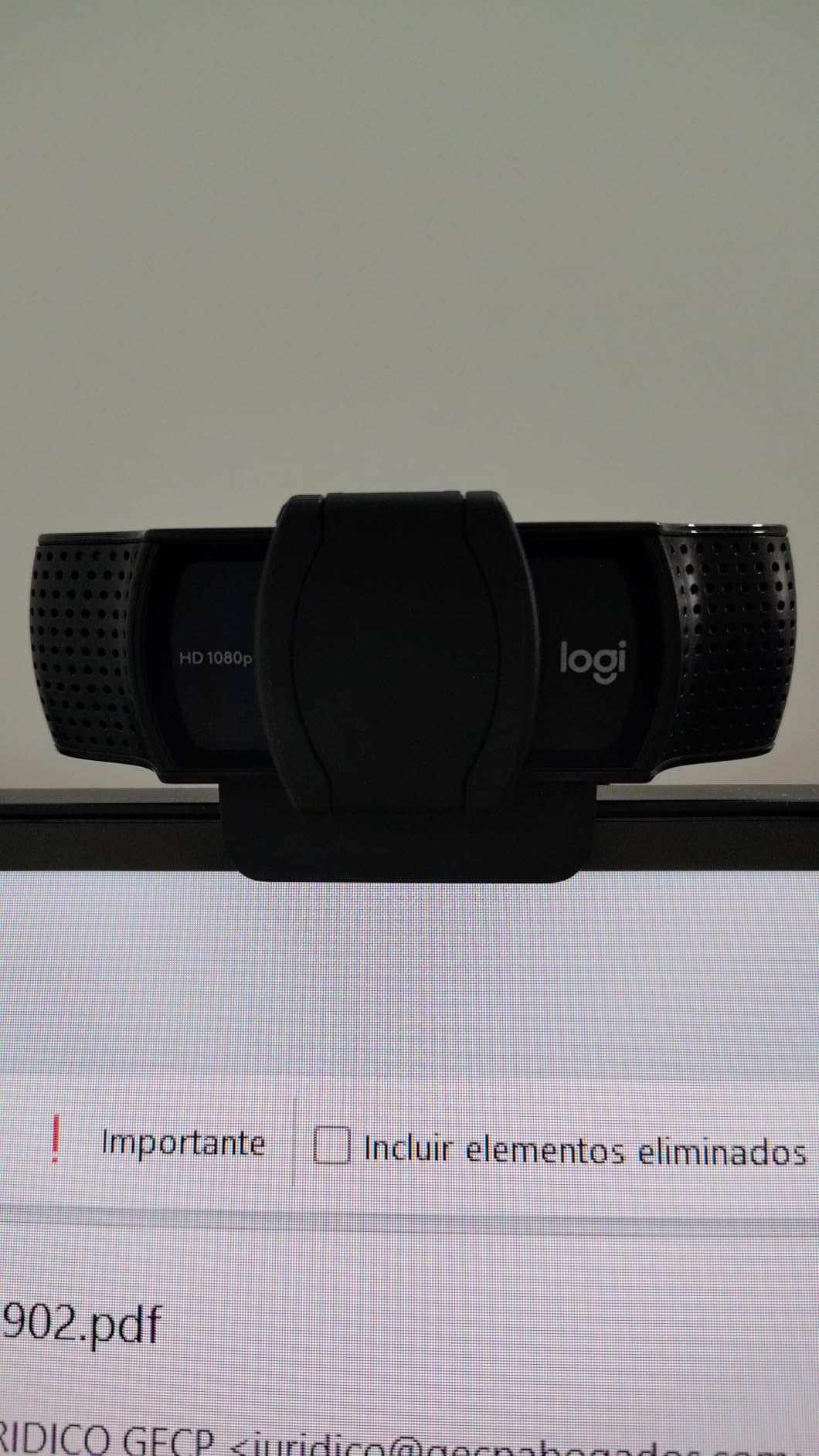 Logitech C920e HD 1080p Mic Enabled Webcam Certified Zoom Microsoft Teams customer photo 2