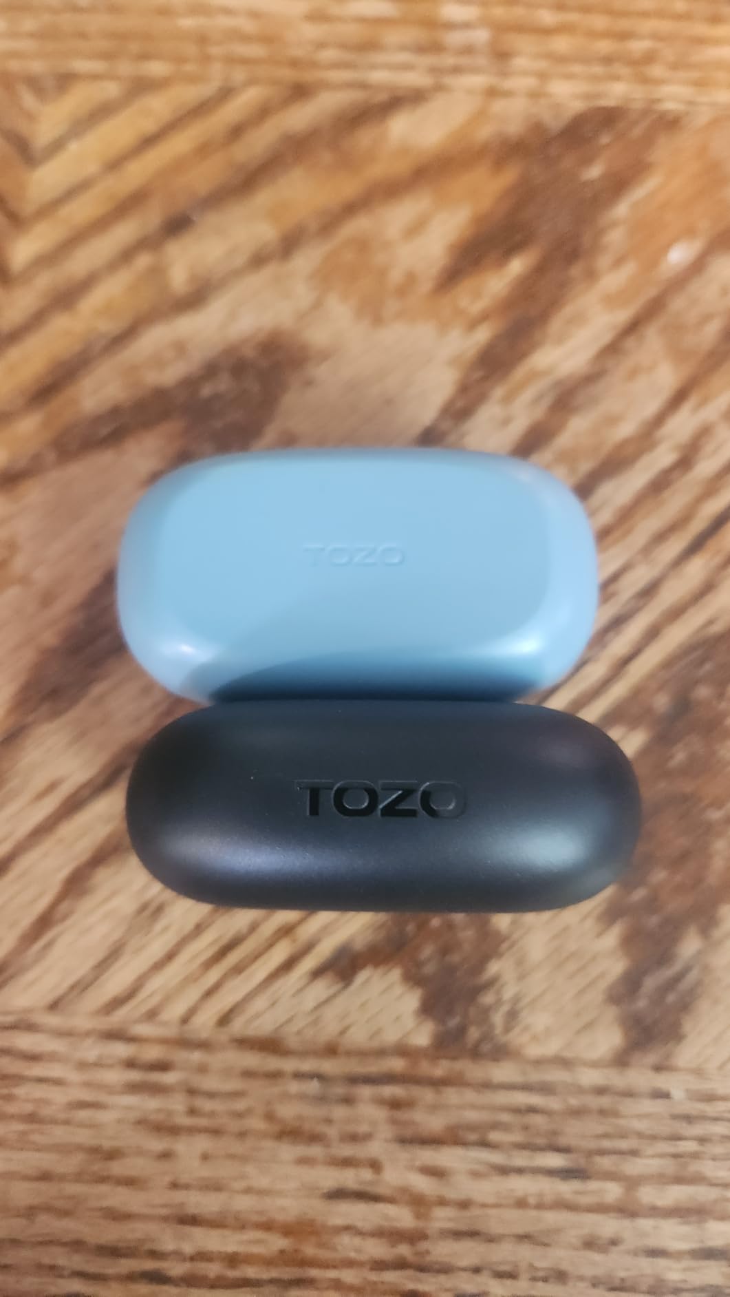 TOZO A1 Wireless Earbuds Bluetooth 5.3 Light Weight in Ear Headphones | IPX5 Waterproof, 2 Mics for AI Calls, Immersive Premium Sound Bass Headset with Charging Case, 32 EQ via App Black customer photo 2