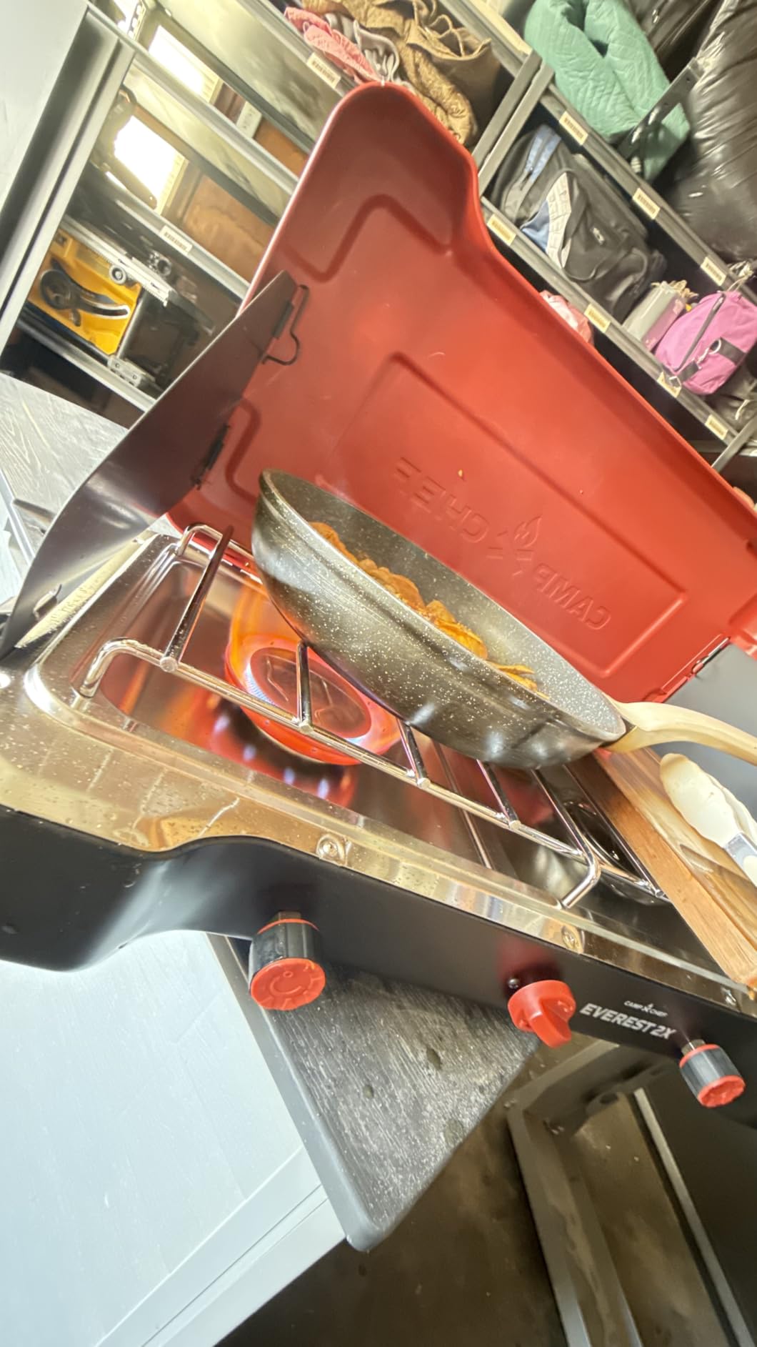 Camp Chef Everest 2X 2-Burner Portable Camping Stove, 40,000 BTUs, Propane customer photo 1