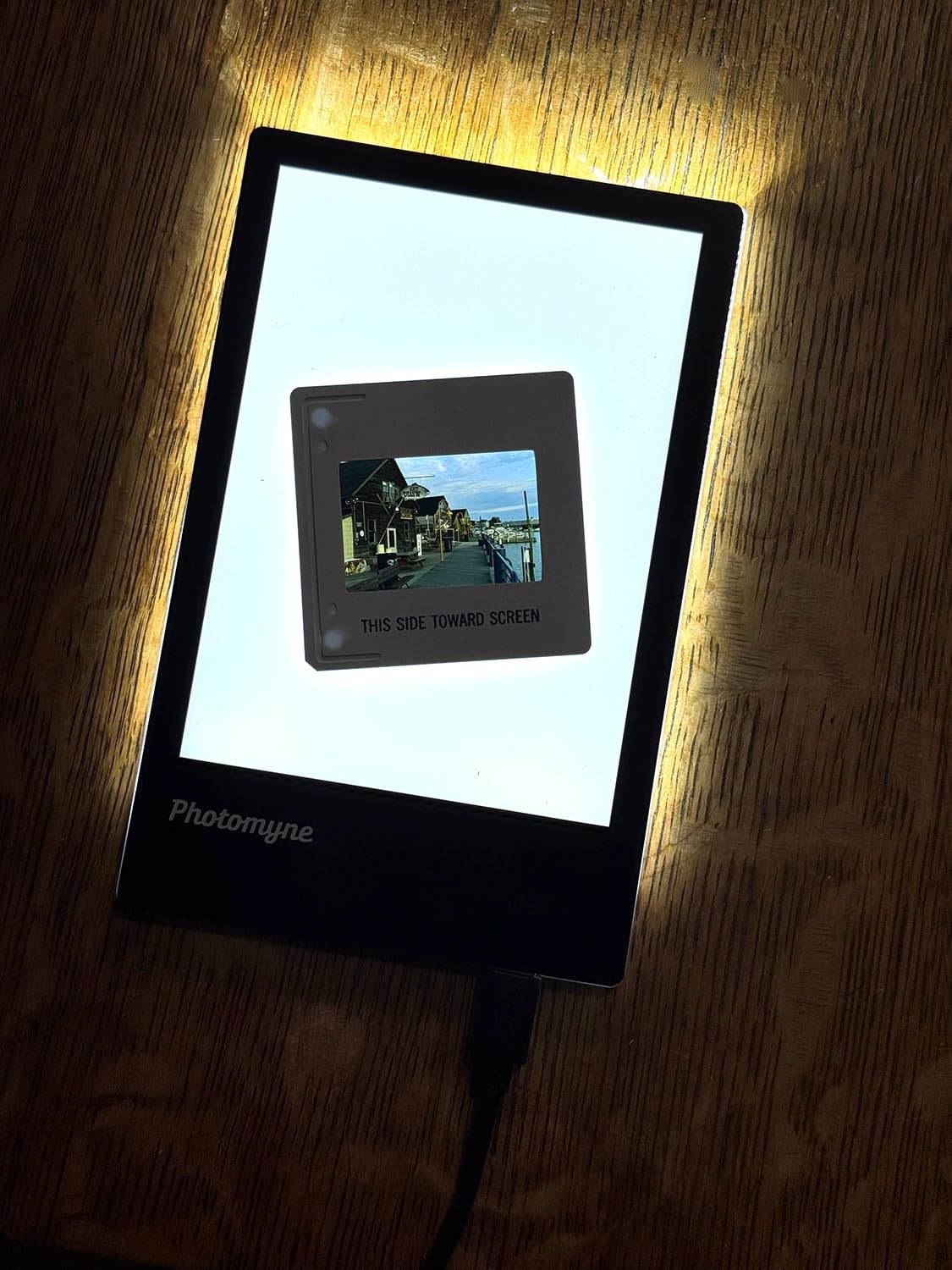 Photomyne A7 Mini Light Pad - Slide & Film Negative Scanning Viewer | Big Clarity. Compact Size customer photo 1