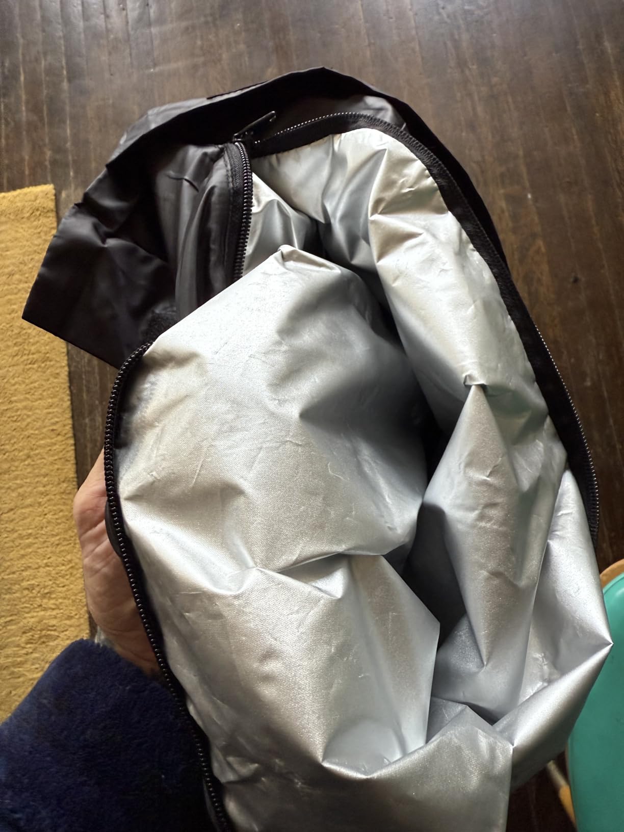 Darkroom Equipment eTone Film Changing Bag Camera Dedicated Film Developing Darkroom Zipper Bag Double Layer Load Photography 22X22.8'' Photography Accessories (M) customer photo 2