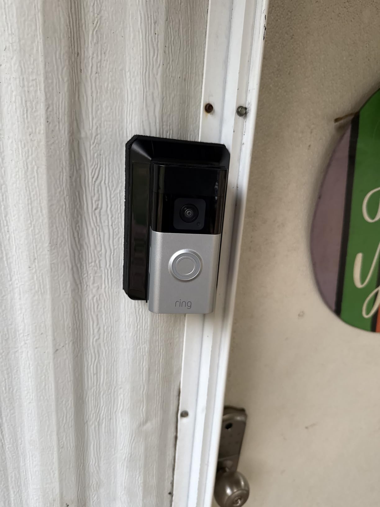 Ring Solar Charger for Battery Doorbells - compatible with Video Doorbell 3, Video Doorbell 3 Plus, Video Doorbell 4, Battery Doorbell Plus, Battery Doorbell Pro customer photo 2