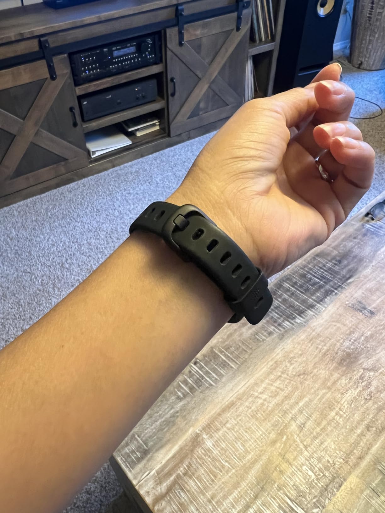 Google Fitbit Inspire 3 - Midnight Zen/Black - Small and Large Bands | Stress management, sleep tracking, 24/7 heart rate, 3-month Google Health Premium membership included customer photo 1