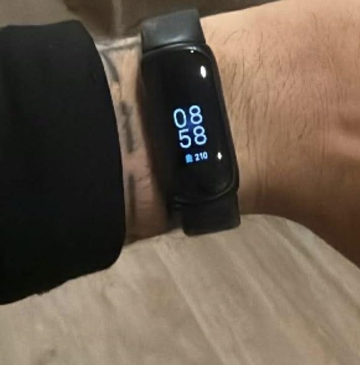 Google Fitbit Inspire 3 - Midnight Zen/Black - Small and Large Bands | Stress management, sleep tracking, 24/7 heart rate, 3-month Google Health Premium membership included customer photo 2