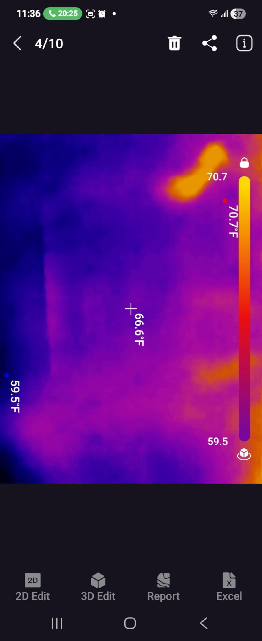 TOPDON TC001 Thermal Imaging Camera for Android, 512x384 High Resolution | TEM Range -4°F~1022°F ,Works for Smartphones and Tablets & PC(not for iOS), 25Hz Refresh Rate, ±2% Accuracy, 40mK NETD, Blue customer photo 2