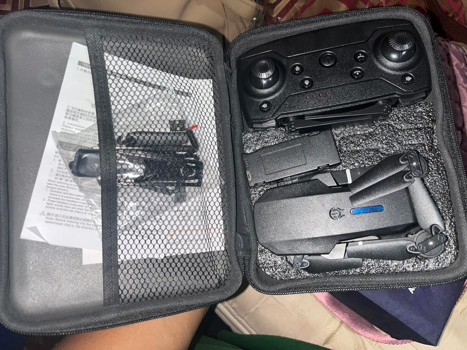 MOCVOO Drone With 1080P Camera for Adults Beginners Kids, Foldable RC Quadcopter, Toy Drones Gifts, FPV Drone Video, 2 Batteries, Carrying Case, One Key Start, Headless Mode, Waypoints fly, 360° Flips customer photo 1
